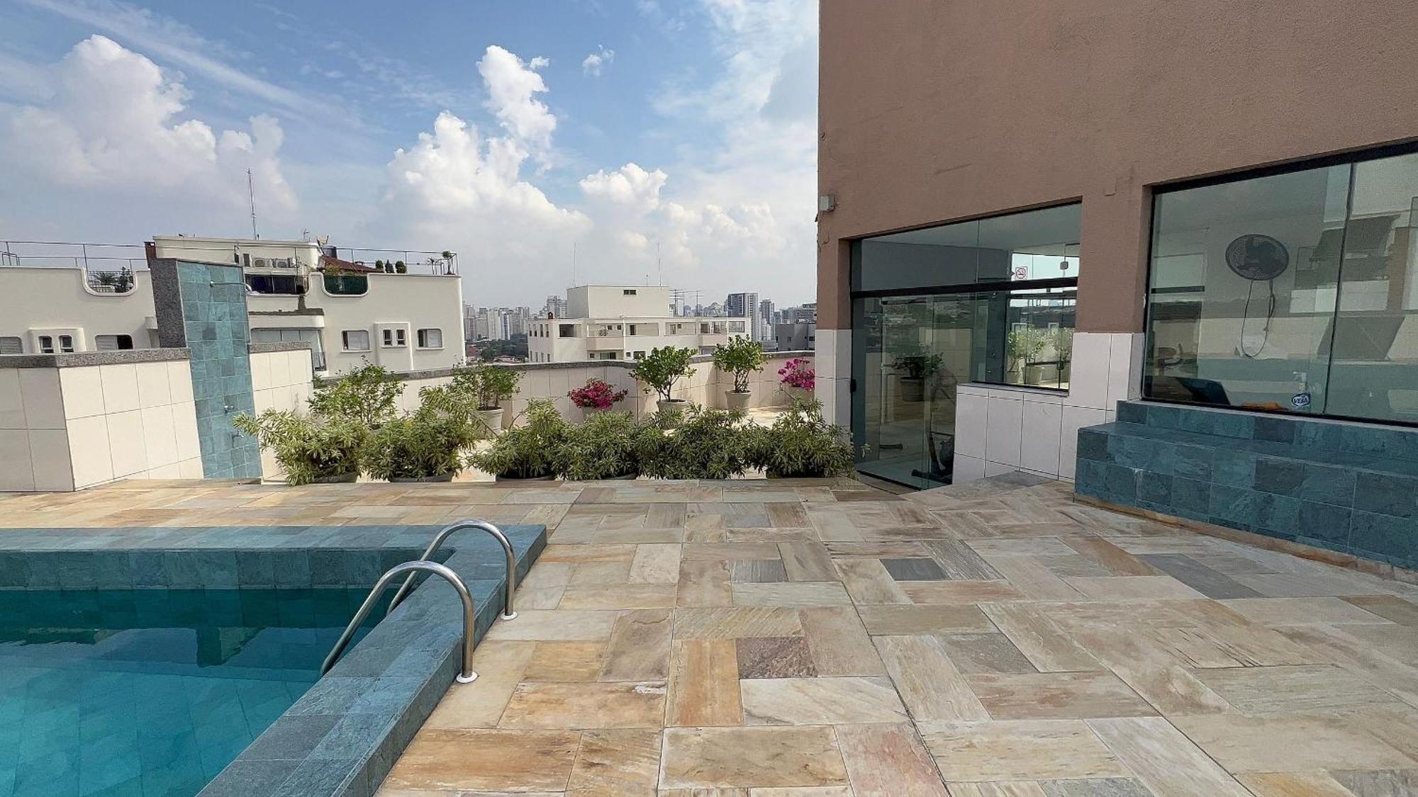 Apartamento Moema Studium- Cozinha, Ar Condicionado E Garagem Uh 713 São Paulo