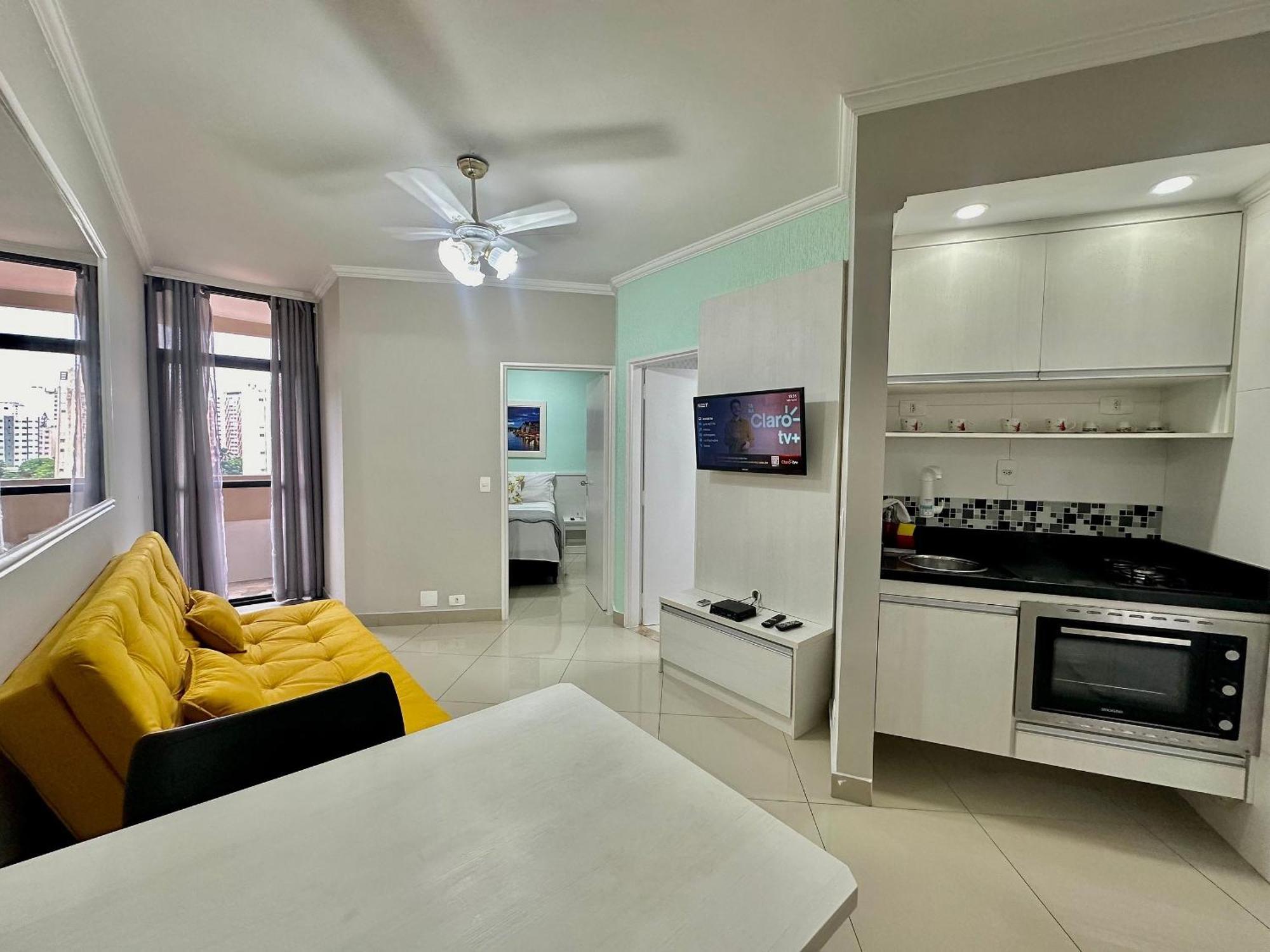 Apartamento Moema Studium- Cozinha, Ar Condicionado E Garagem Uh 713 São Paulo